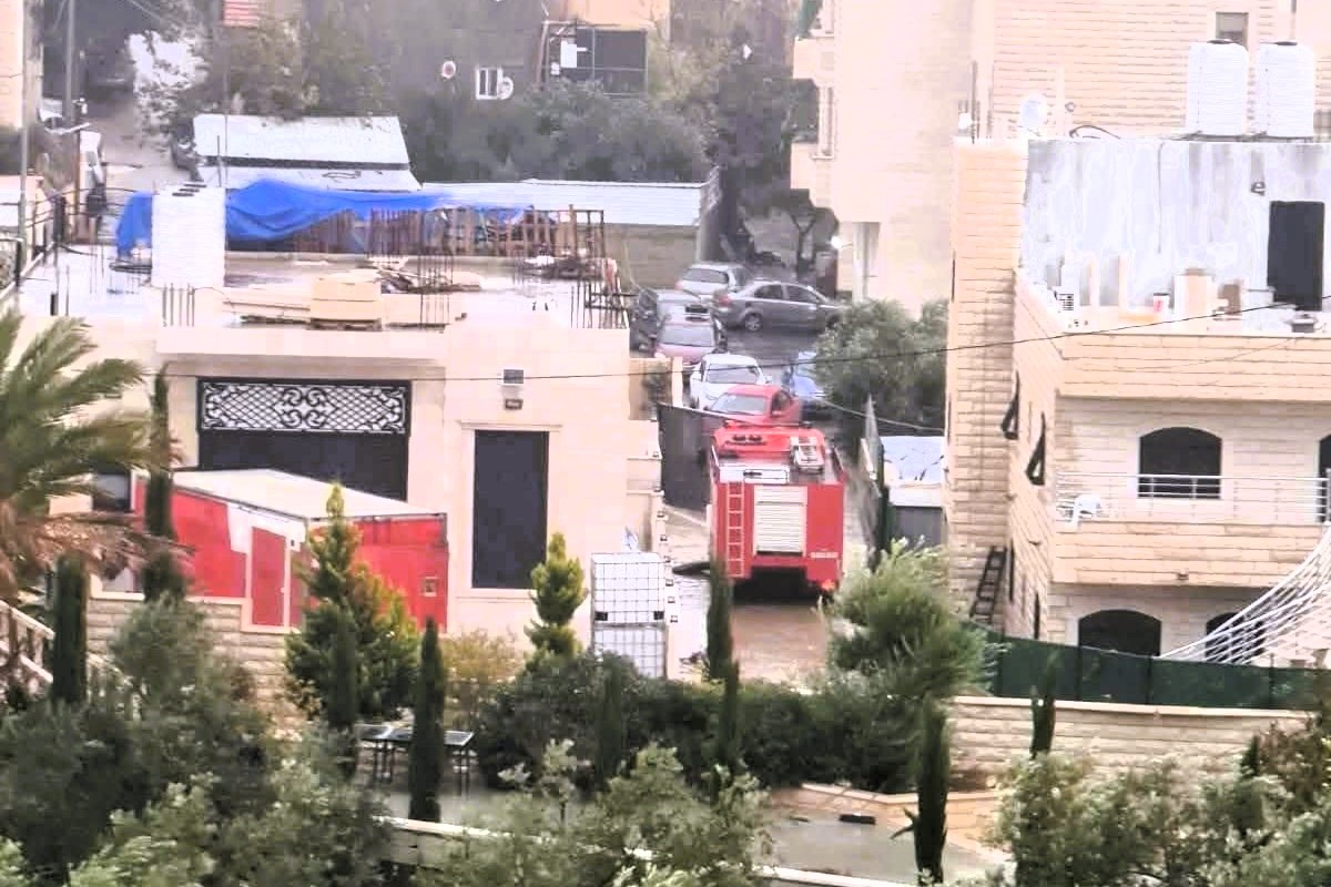 وفيات بفعل المنخفض الجوي في عناتا